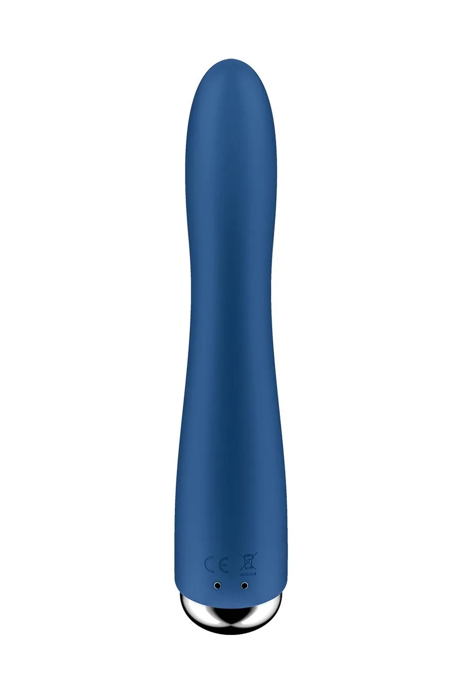 вибратор для точки g с ротацией satisfyer spinning vibe 1, силикон, синий, 17,8 см в Новом Уренгое