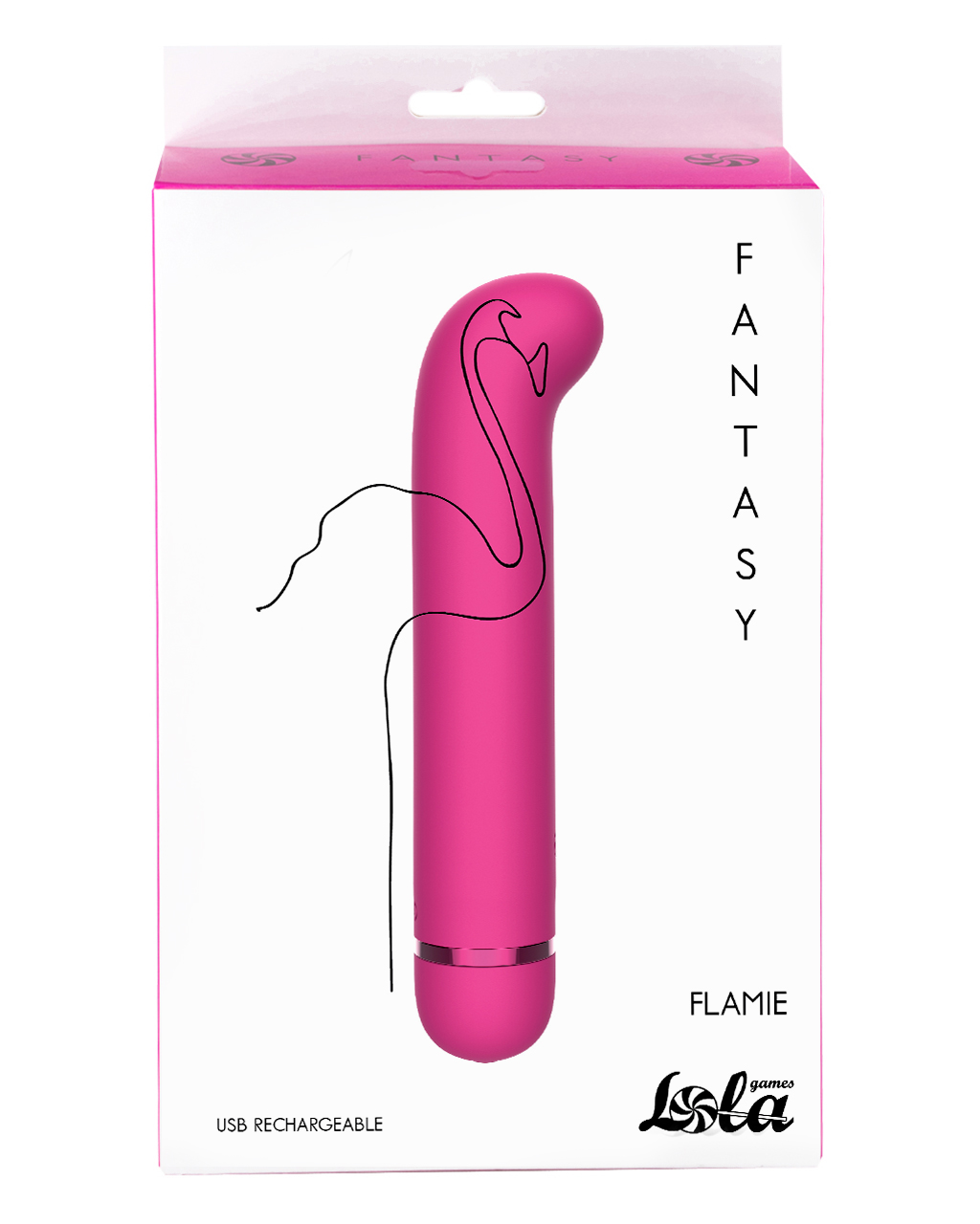 перезаряжаемый вибратор fantasy flamie pink 7912-02lola в Новом Уренгое