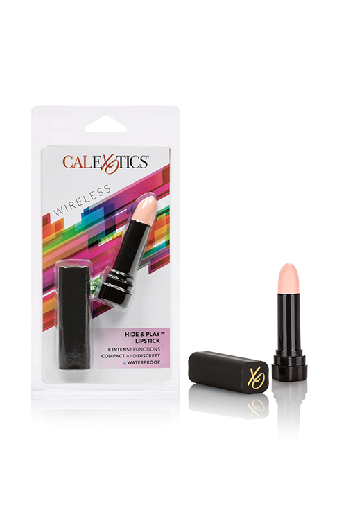 Миниатюрный вибромассажер Hide & Play Lipstick