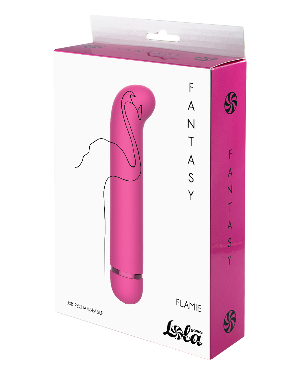 перезаряжаемый вибратор fantasy flamie pink 7912-02lola в Новом Уренгое