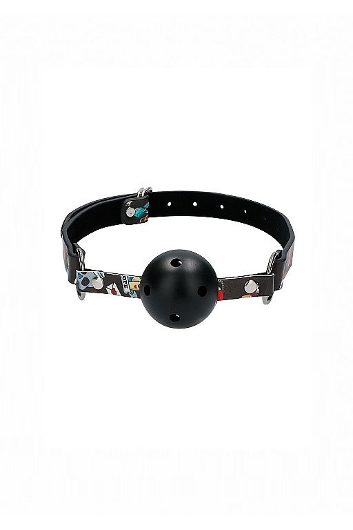 кляп breatheable ball gag old school tattoo style в Новом Уренгое