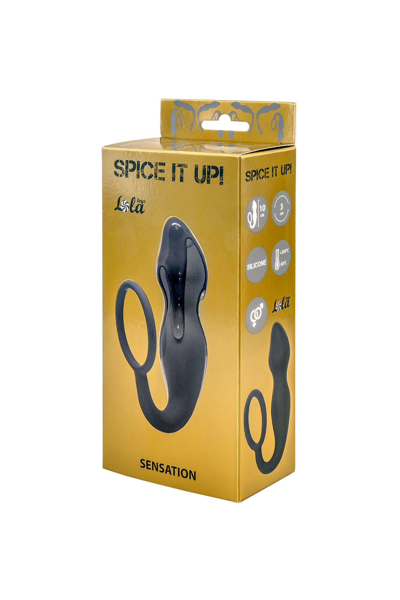 анальная пробка spice it up sensation dark grey 8005-02lola в Новом Уренгое
