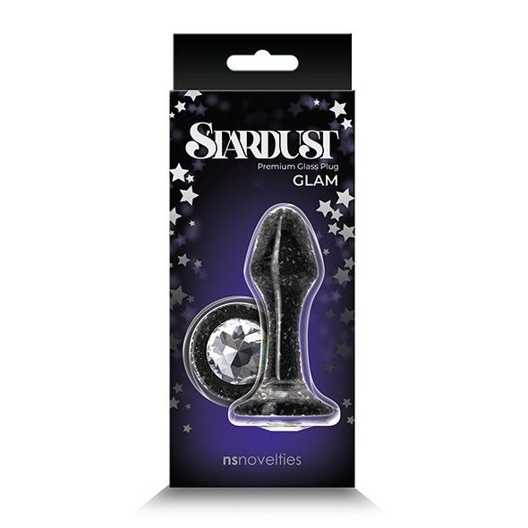 пробка ns novelties stardust, черная в Новом Уренгое