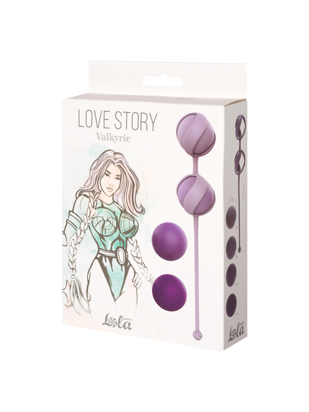 набор сменных вагинальных шариков love story valkyrie purple 3013-03lola в Новом Уренгое