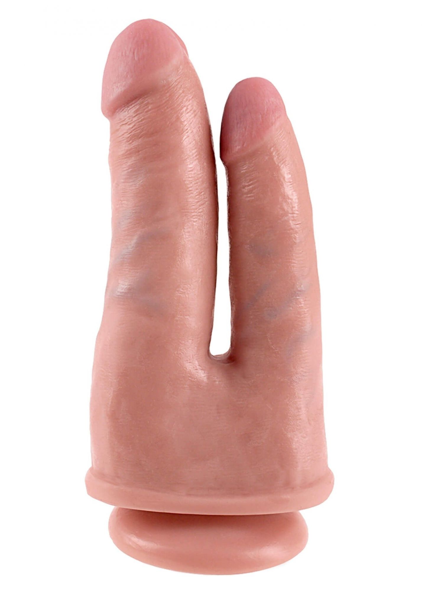 Фаллоимитатор двойной Pipedream King Cock Double Penetrator, телесный