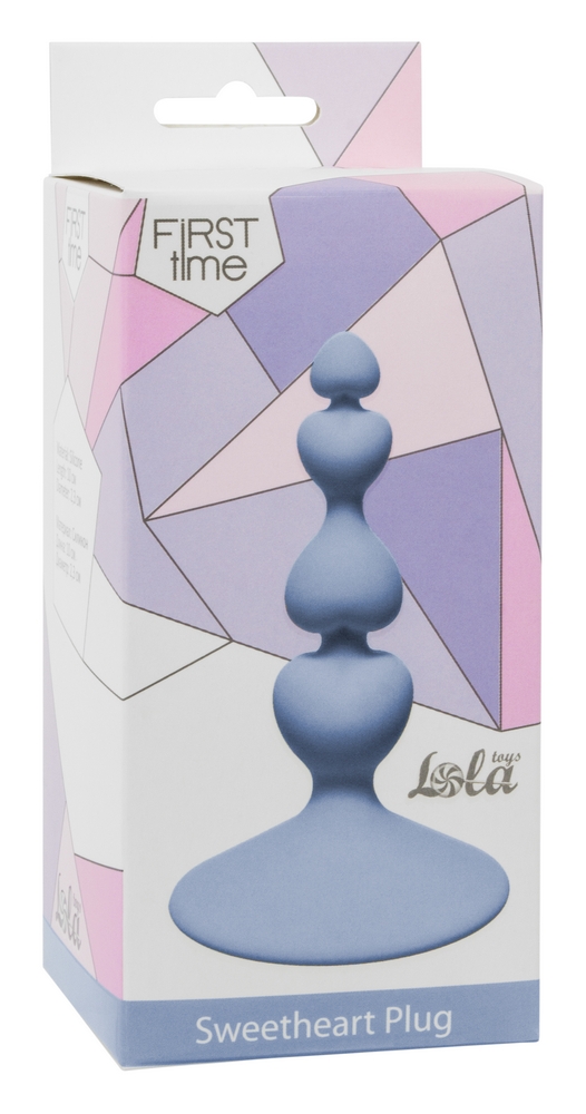 анальная пробка sweetheart plug blue 4106-02lola в Новом Уренгое