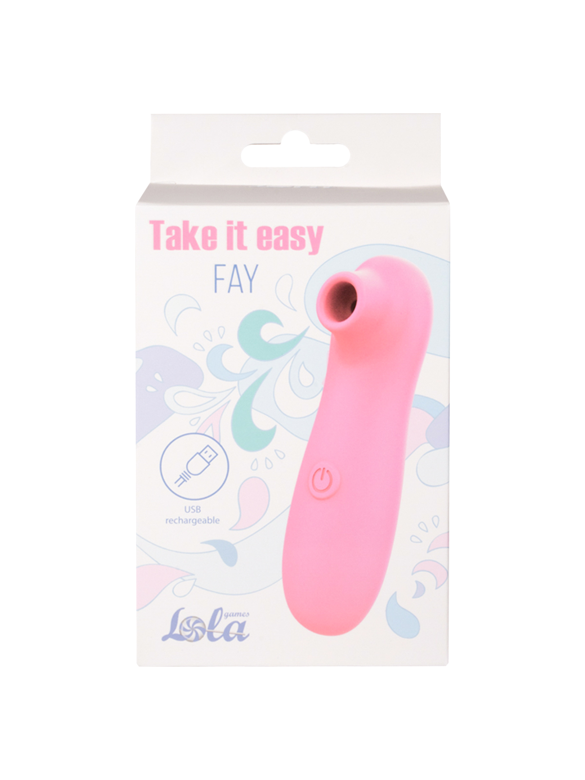 перезаряжаемый вакуумно-волновой стимулятор take it easy fay pink 9023-02lola в Новом Уренгое
