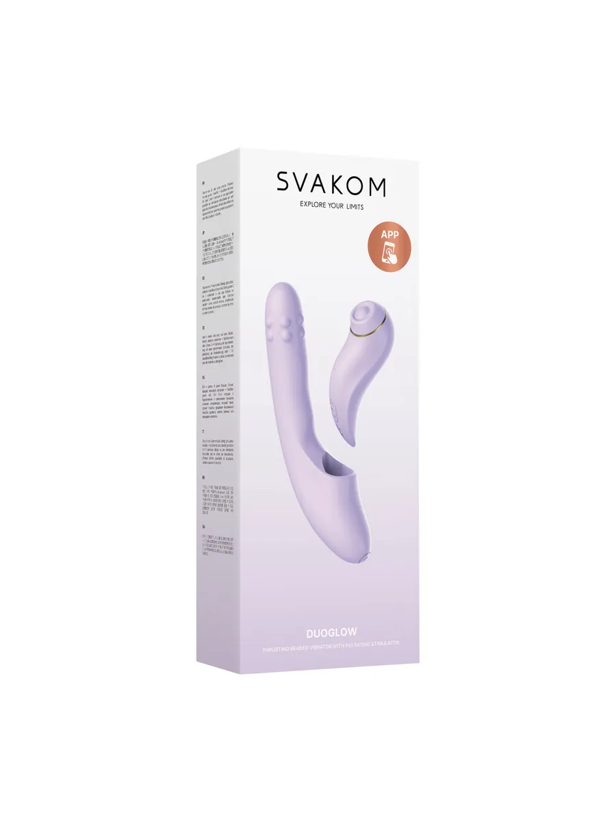 многофункциональный вибростимулятор svakom duoglow в Новом Уренгое