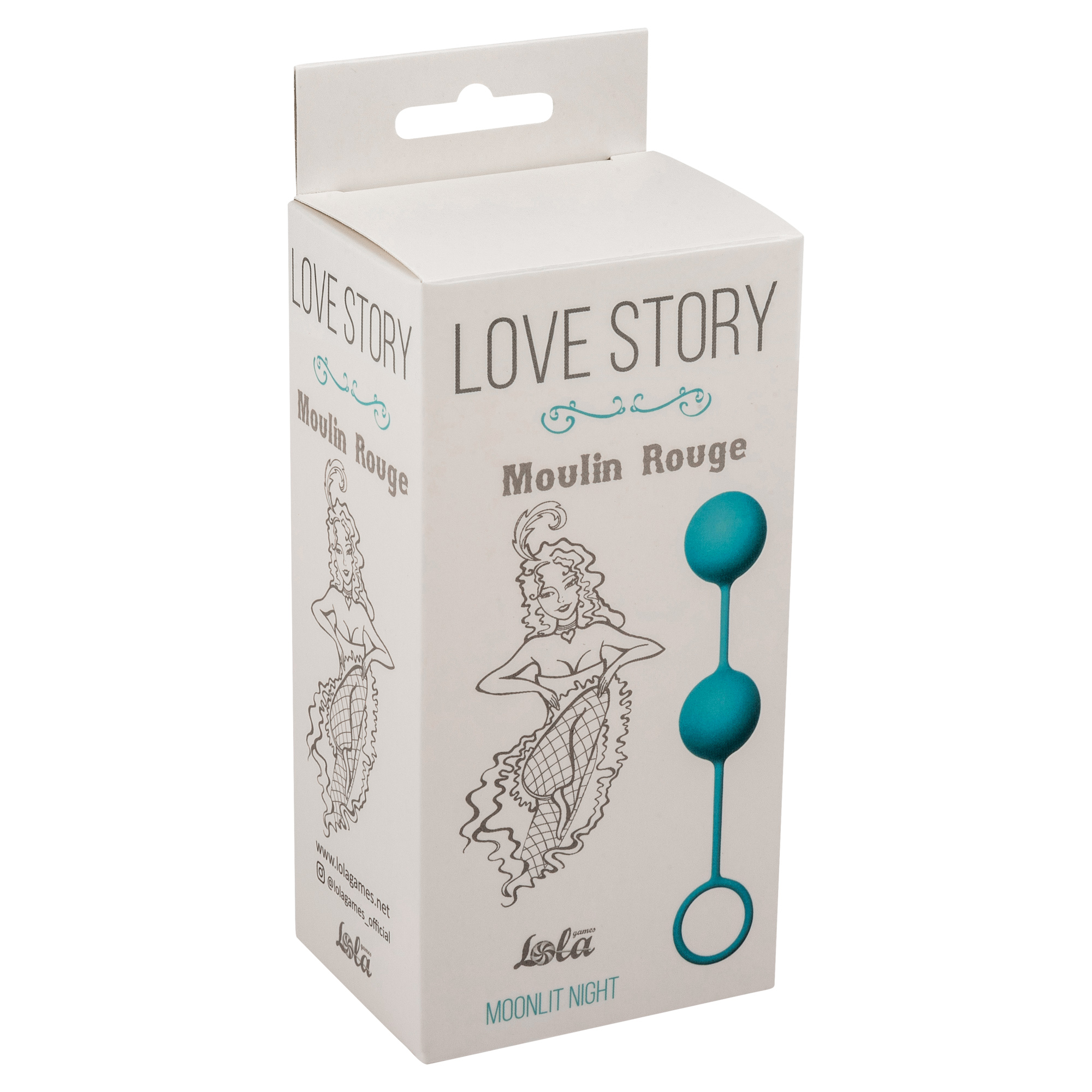 вагинальные шарики love story moulin rouge blue 3009-03lola в Новом Уренгое