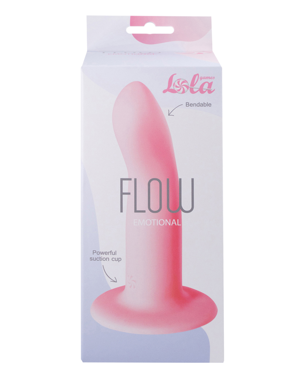 нереалистичный дилдо flow emotional pink 2040-02lola в Новом Уренгое