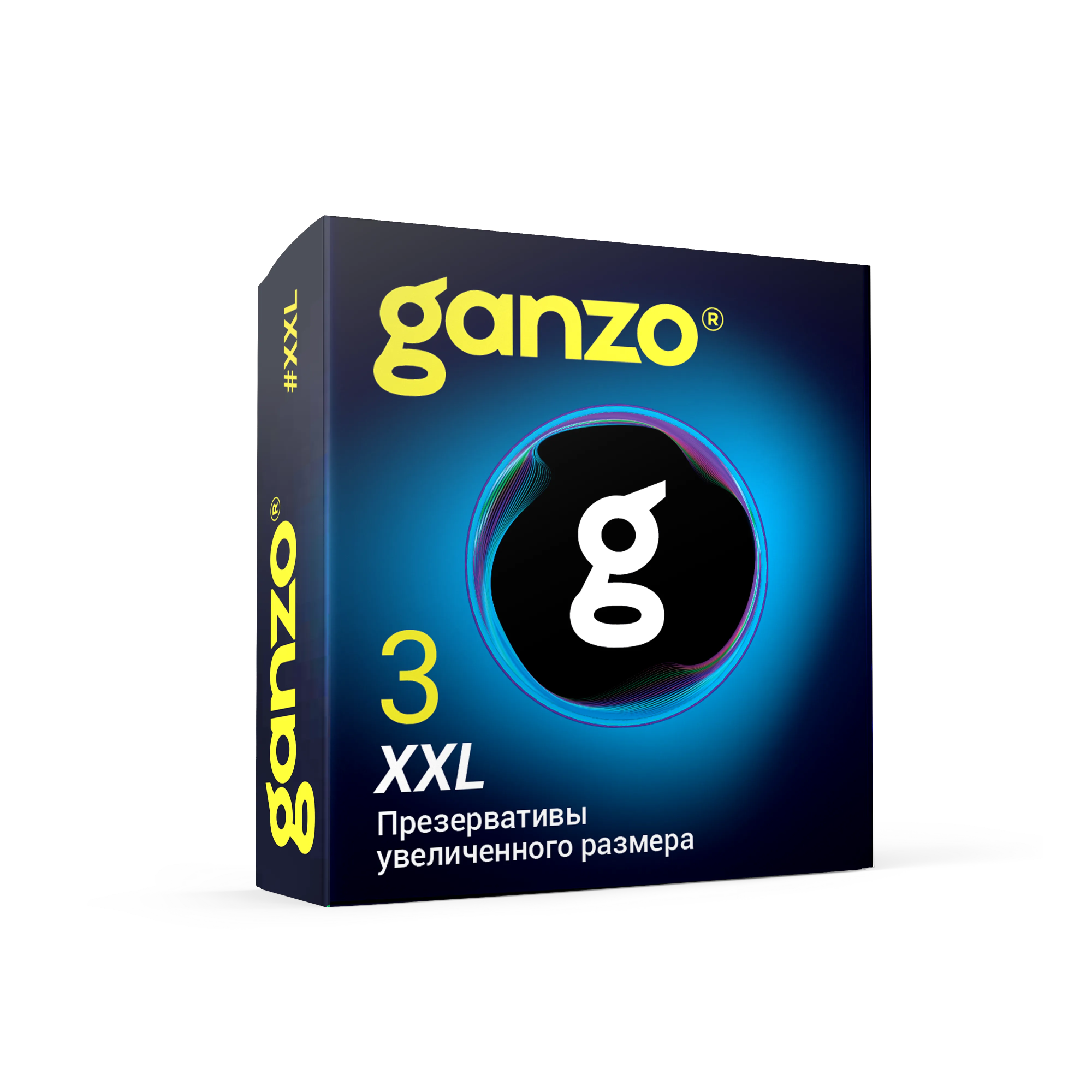 Презервативы презервативы ganzo xxl black edition, увеличенного размера, 3 шт в Новом Уренгое