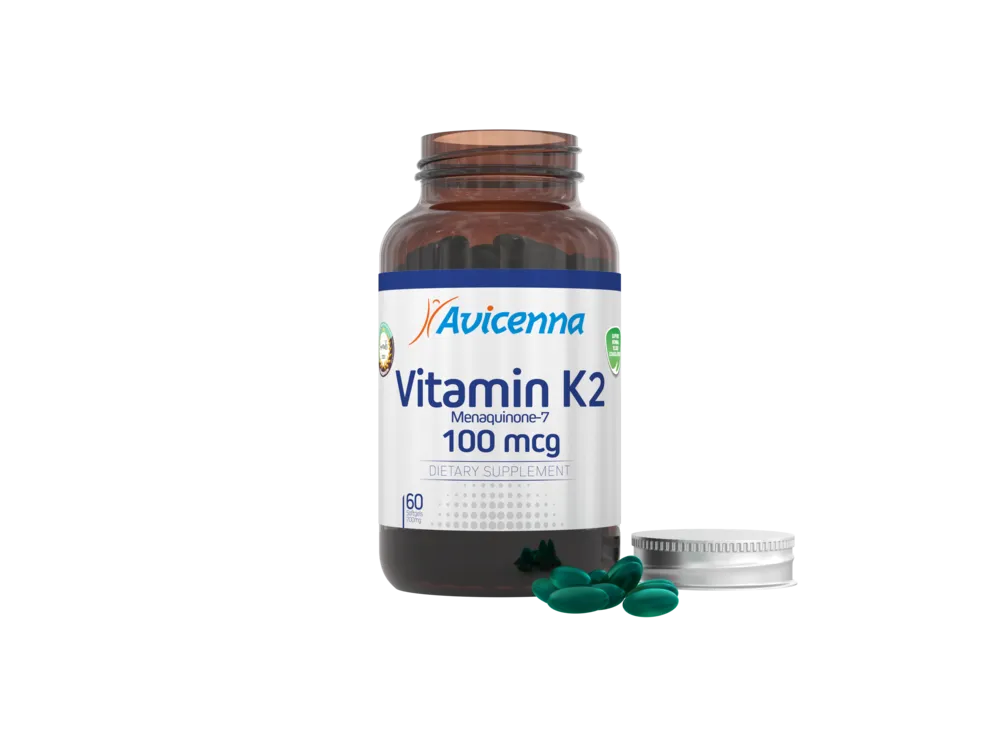 бад к пище avicenna® витамин к2 mk-7 100 мгк № 60 в Новом Уренгое