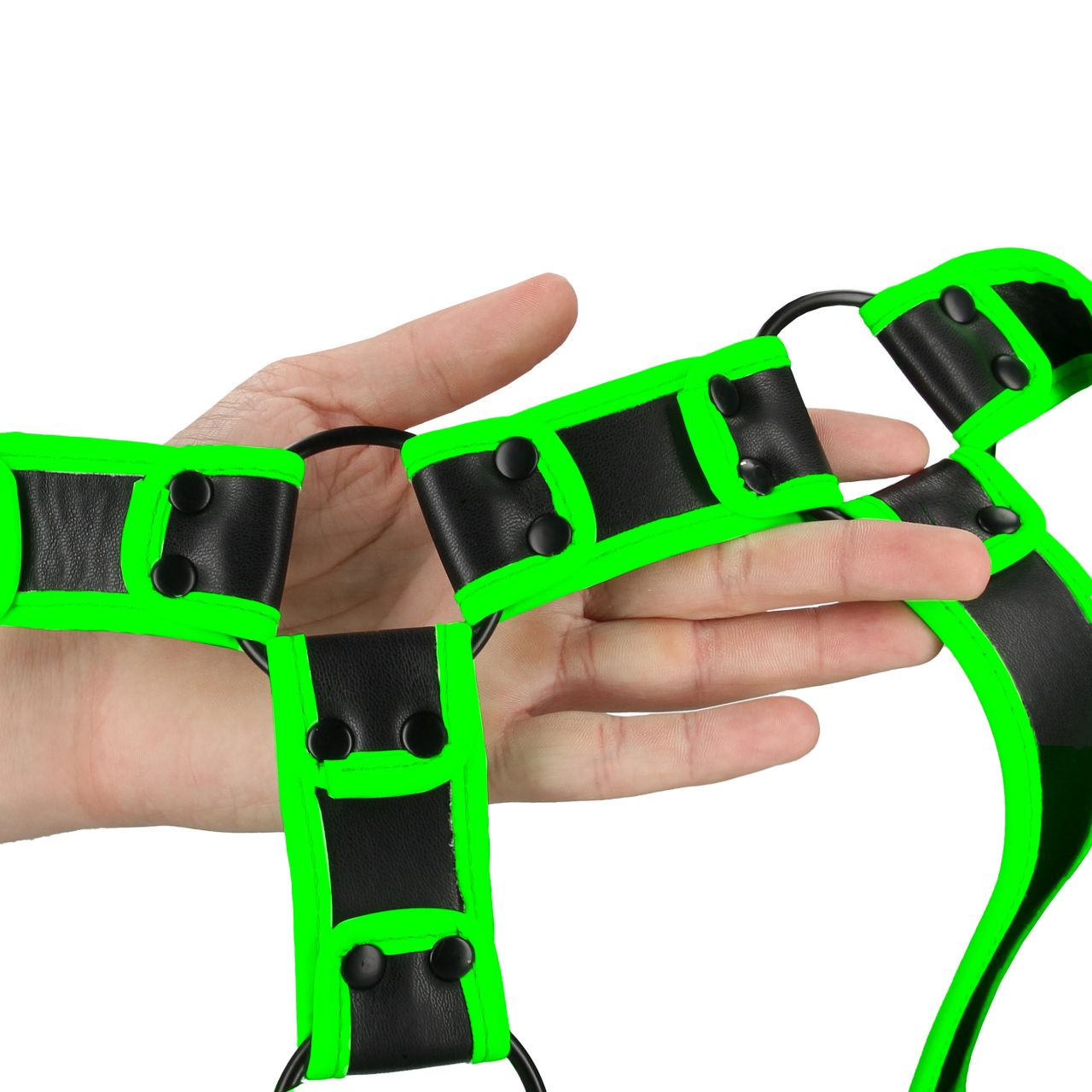 портупея body harness - glow in the dark (s/m) в Новом Уренгое