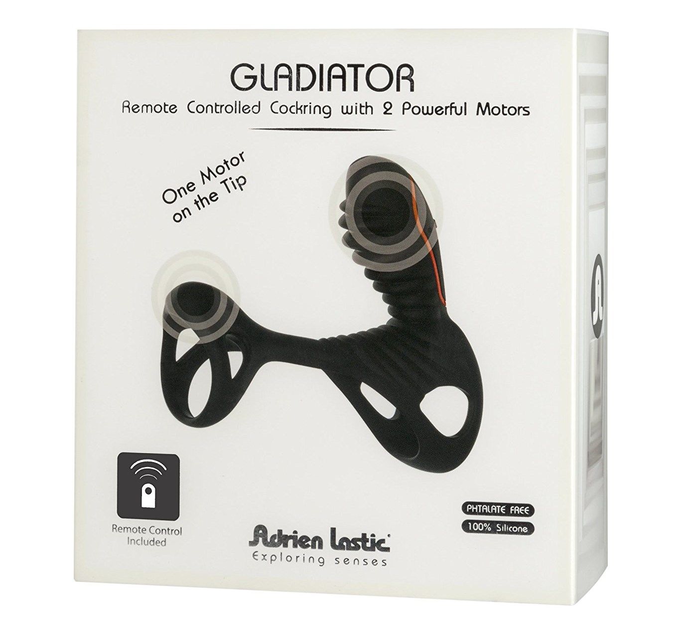 вибронасадка adrien lastic gladiator на ду, чёрная в Новом Уренгое