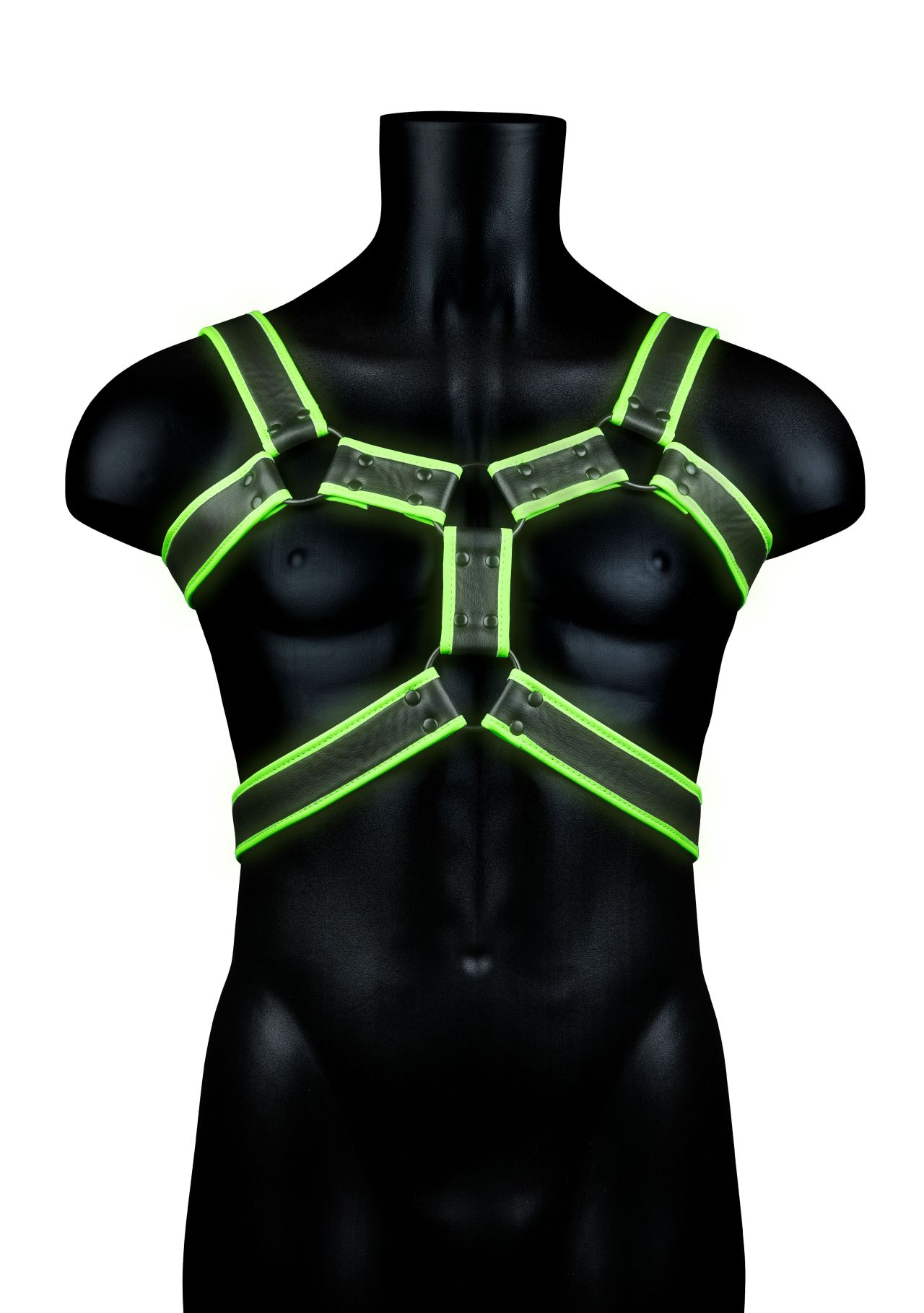 портупея body harness - glow in the dark (s/m) в Новом Уренгое