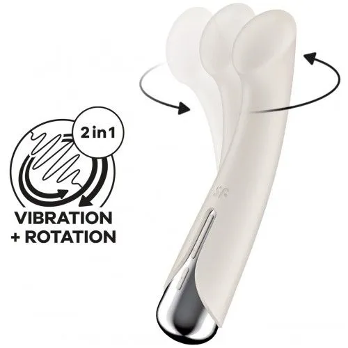вибромассажер spinning g-spot 1 (beige)  в Новом Уренгое