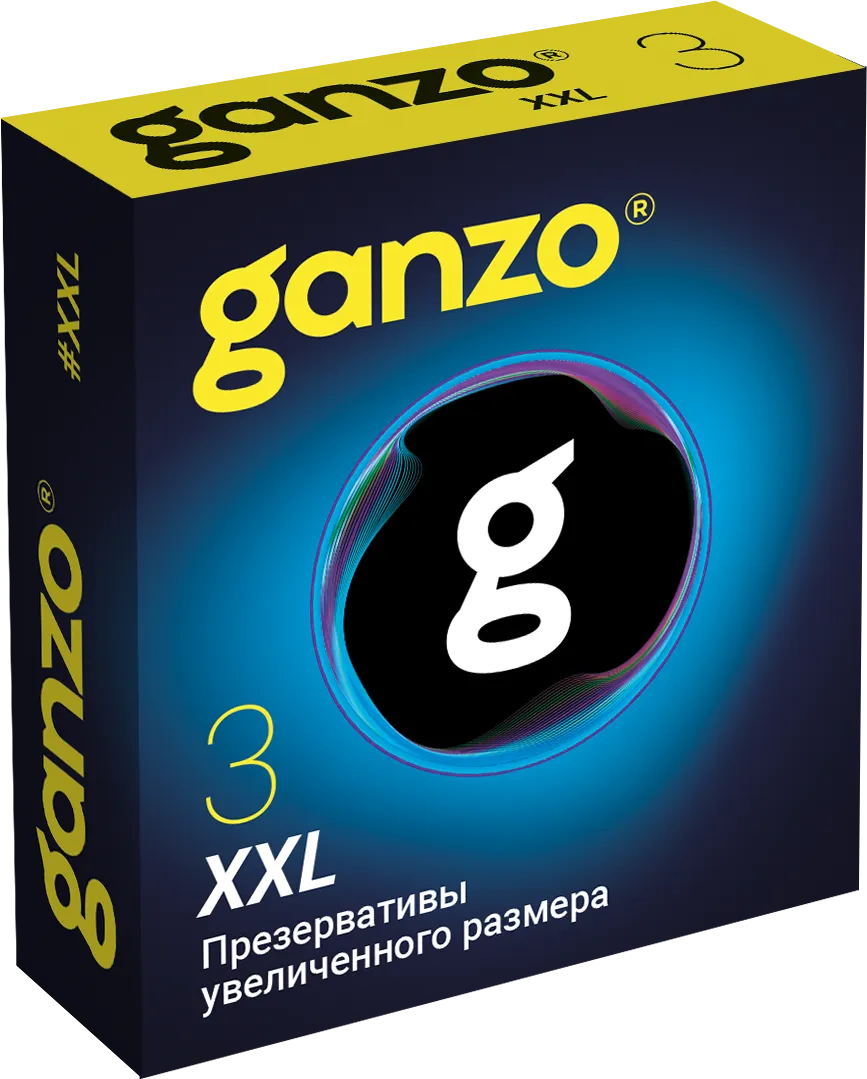 Презервативы презервативы ganzo xxl black edition, увеличенного размера, 3 шт в Новом Уренгое