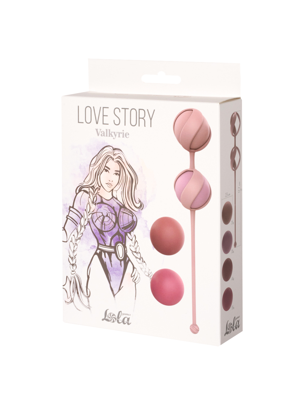 набор сменных вагинальных шариков love story valkyrie pink 3013-01lola в Новом Уренгое
