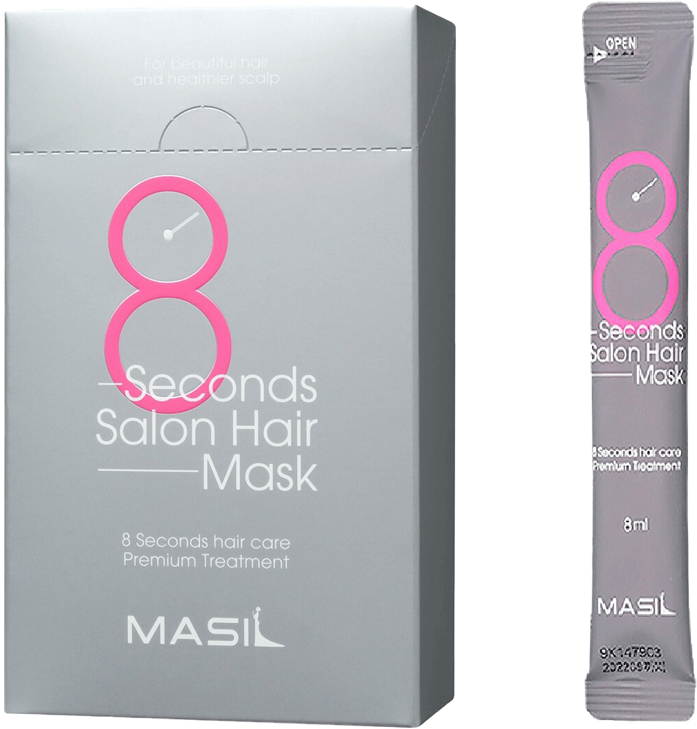 masil 8 seconds salon hair mask (8ml*20), маска для волос с салонным эффектом 8 мл*20 шт в Новом Уренгое