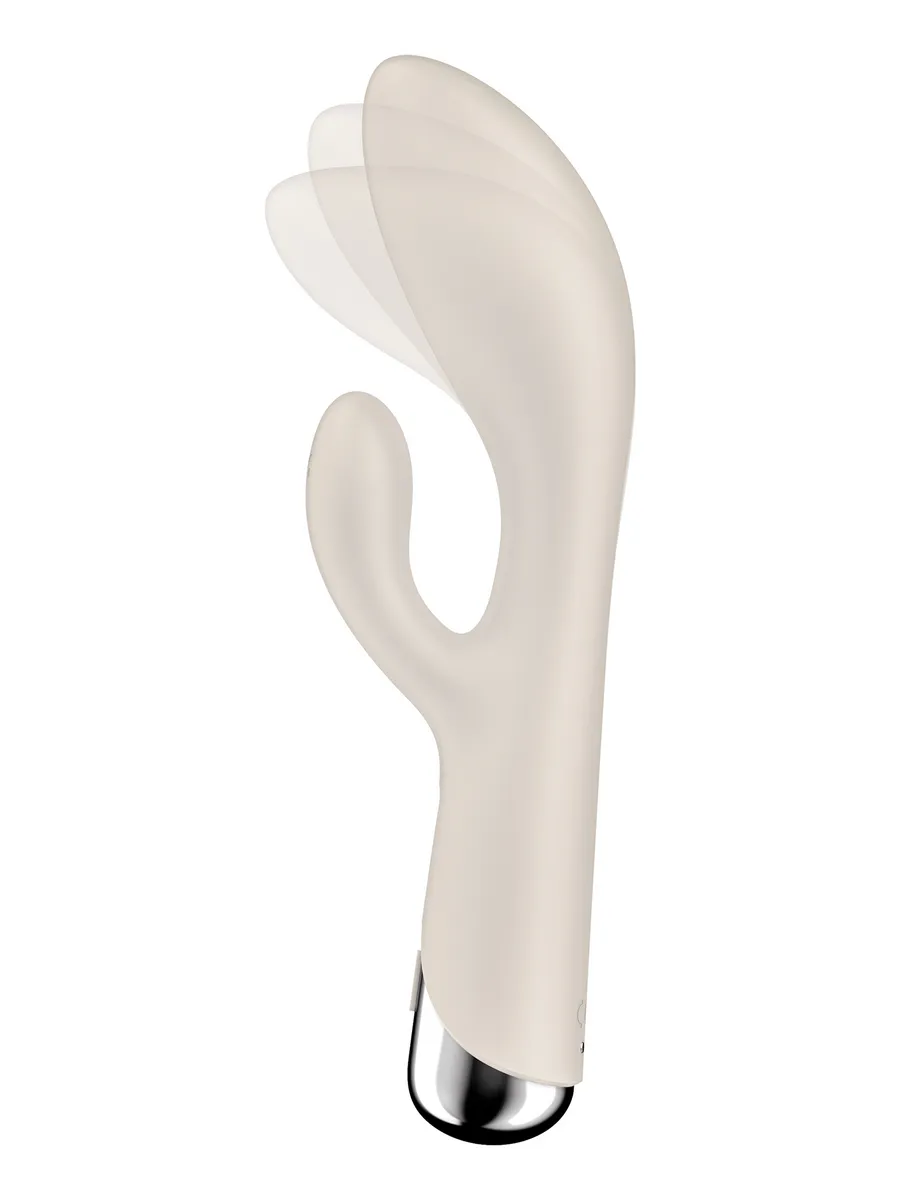 вибратор-кролик с ротацией satisfyer spinning rabbit 1 (белый) в Новом Уренгое