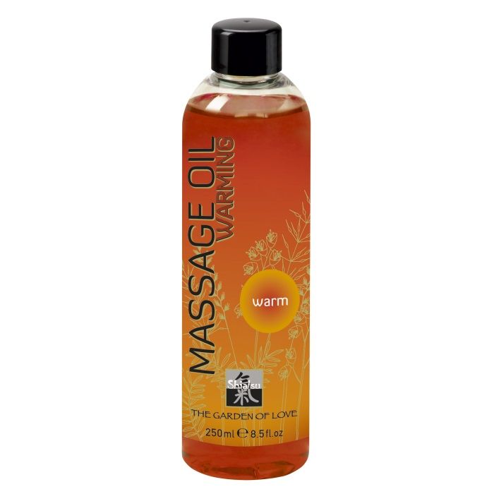 Масло массажное HOT Production Shiatsu Massage Oil Warming, 250 мл