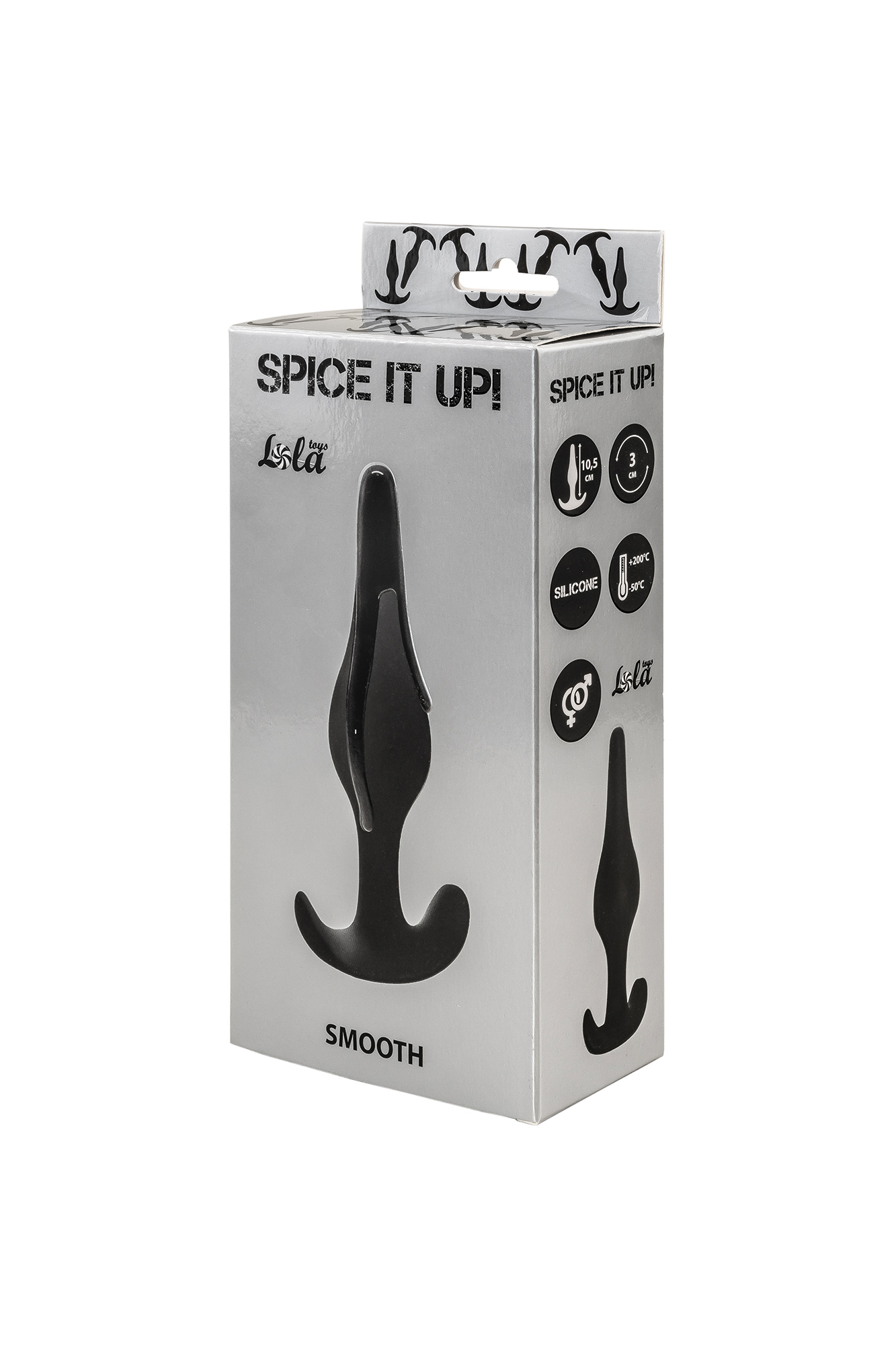 анальная пробка spice it up smooth black 8008-01lola в Новом Уренгое