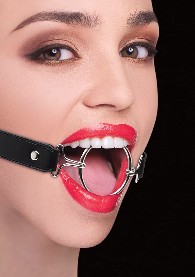 кляп-кольцо ring gag xl, черный в Новом Уренгое