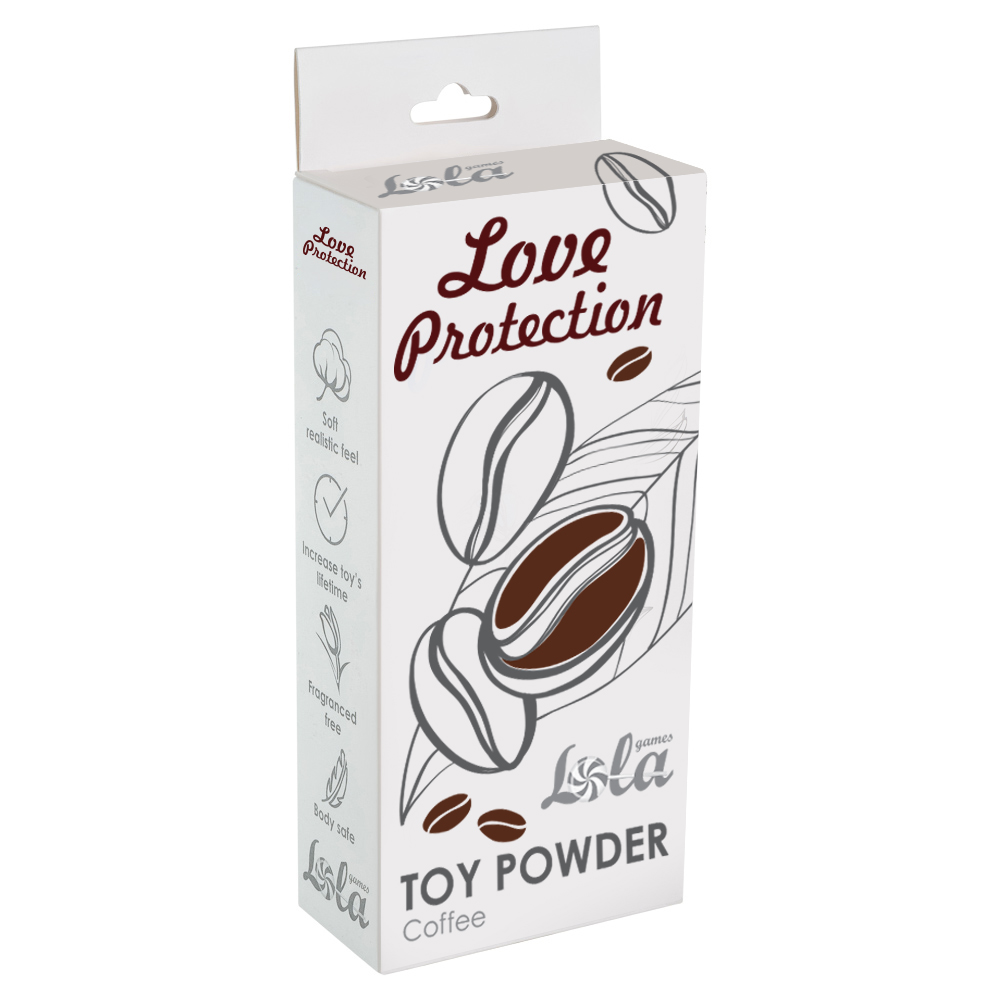пудра для игрушек ароматизированная love protection coffee 30g 1828-01lola в Новом Уренгое