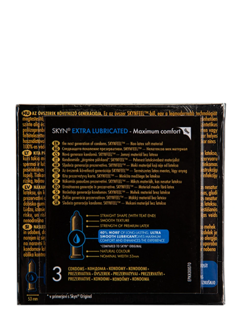 Презервативы Презервативы skyn extra lubricated 3 шт в Новом Уренгое