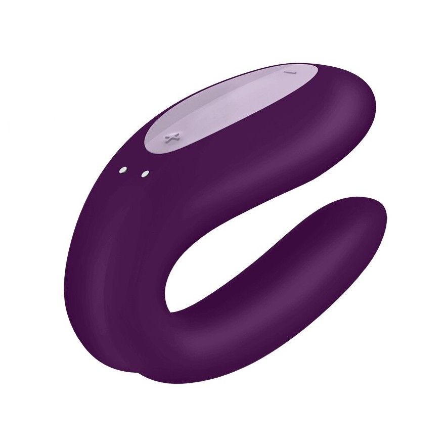 универсальный массажер для пар satisfyer double joy, фиолетовый в Новом Уренгое