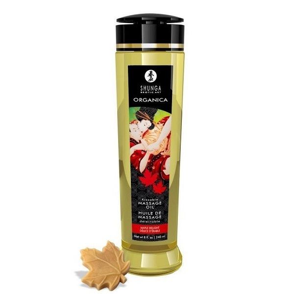 масло массажное shunga кленовое наслаждение, серия органика, 240 мл в Новом Уренгое