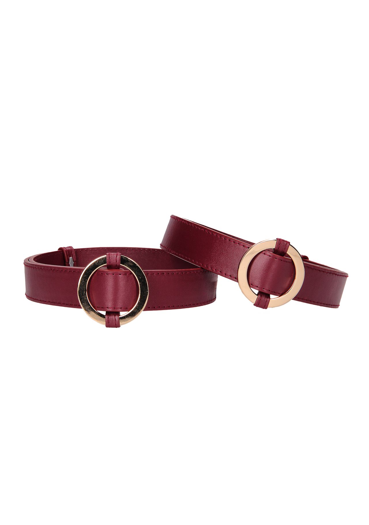 оковы на ноги  ouch ouch! - thigh cuffs - burgundy в Новом Уренгое