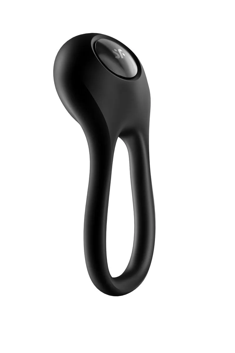эрекционное кольцо на пенис satisfyer majestic duo, силикон, чёрный в Новом Уренгое