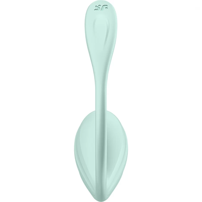 виброяйцо satisfyer smooth petal connect app, мятное, 6,5 см в Новом Уренгое