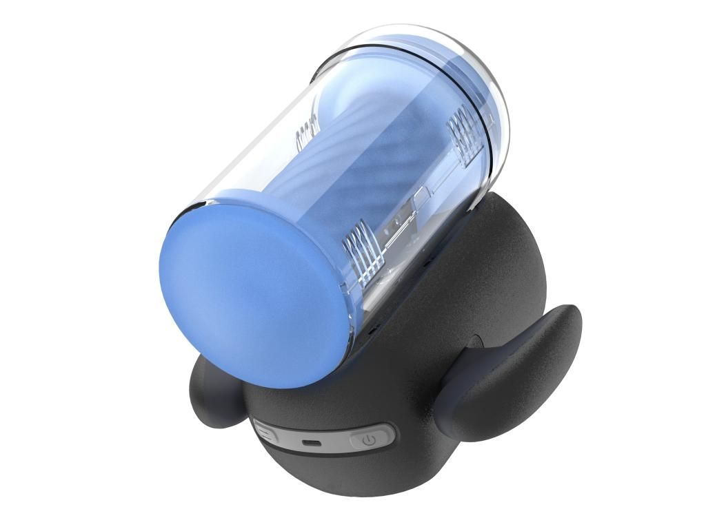 инновационный робот-мастурбатор amovibe black knight с функцией пенетрации в Новом Уренгое