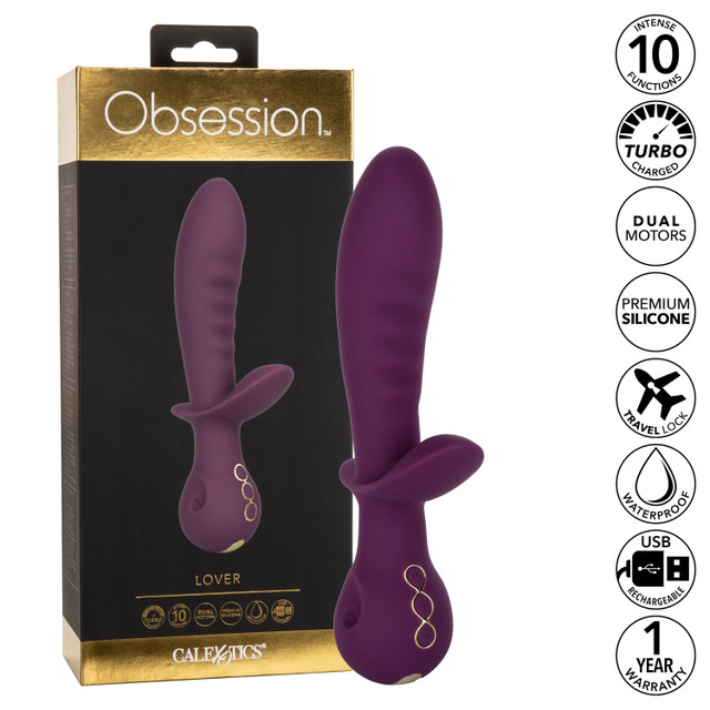 универсальный вибратор для вагинального и анального сека obsession lover в Новом Уренгое