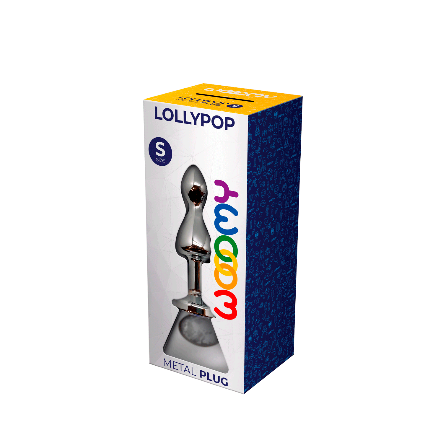 анальная пробка lollypop double ball white s 21070al в Новом Уренгое