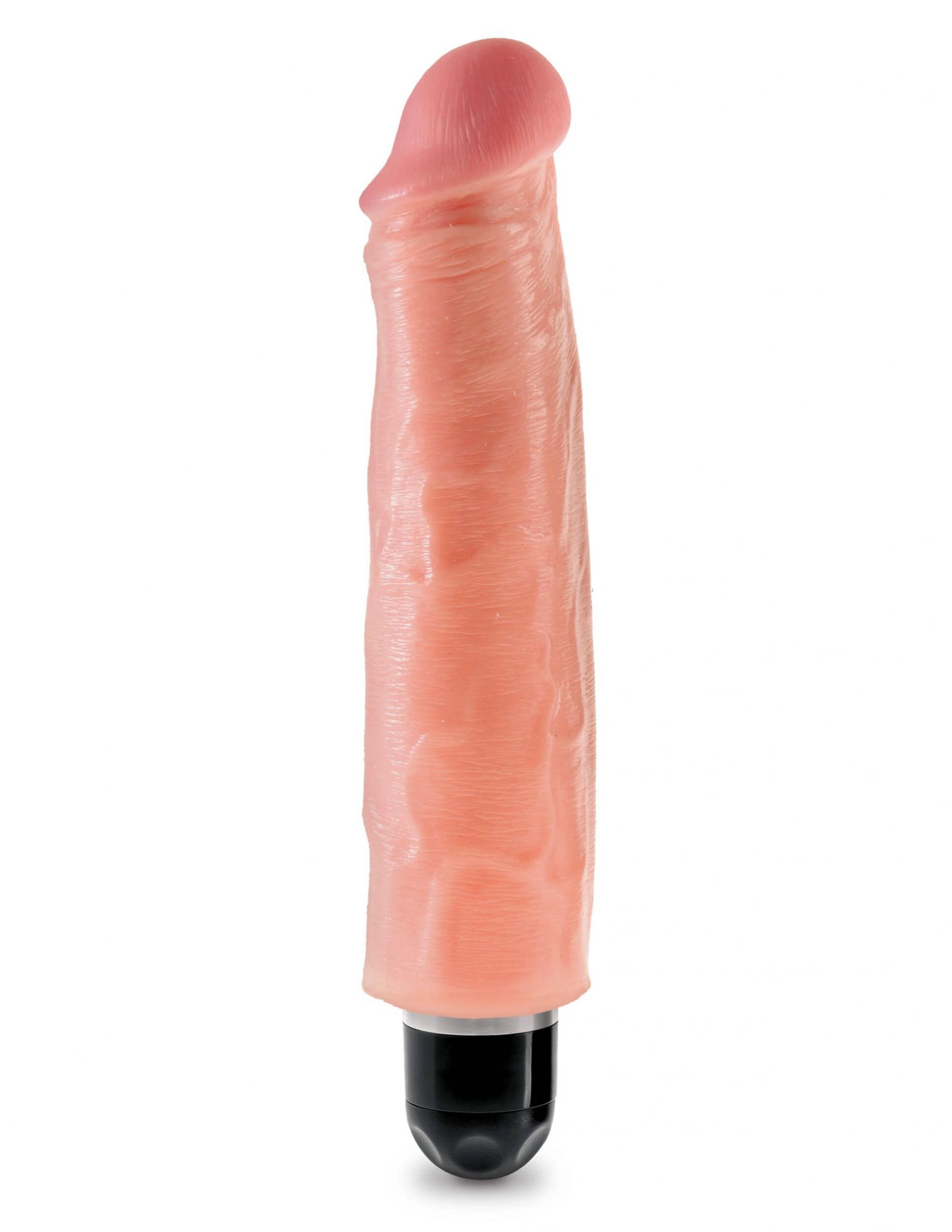 Вибратор-реалистик Pipedream King Cock 7 inch Vibrating Stiffy, телесный
