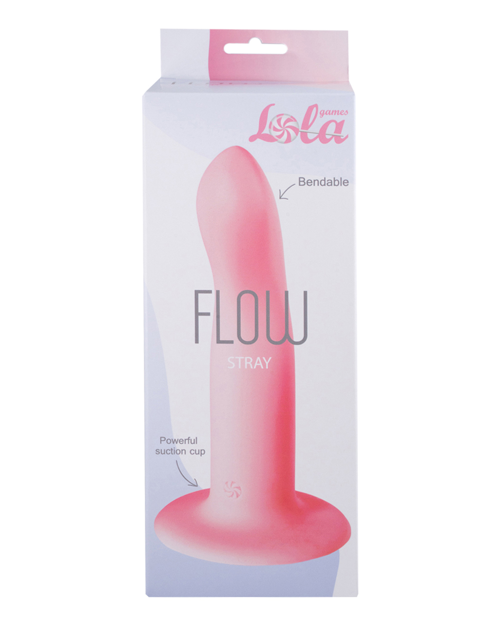 нереалистичный дилдо flow stray pink 2041-02lola в Новом Уренгое
