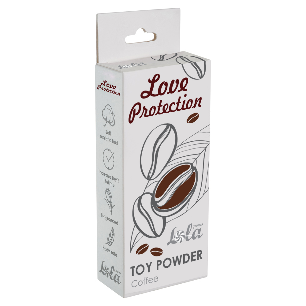 пудра для игрушек ароматизированная love protection coffee 15g 1828-00lola в Новом Уренгое