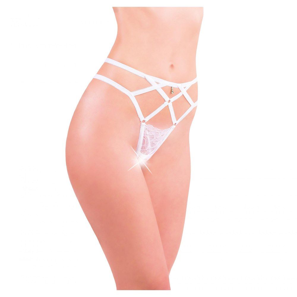 Эротическое стринги с доступом flirton 2845-1 белые в Новом Уренгое