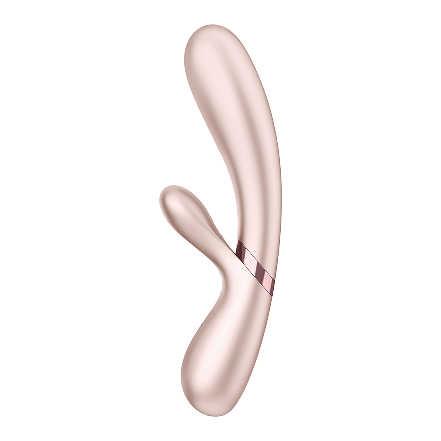 Вибромассажер с подогревом и приложением Satisfyer Hot Lover, бежевый