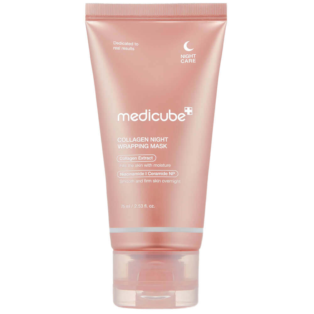 medicube collagen night wrapping mask маска-пленка для лица ночная коллагеновая, 75 мл в Новом Уренгое