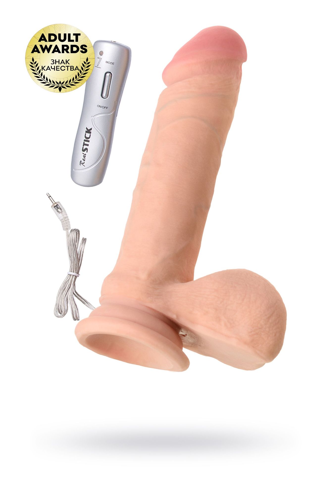 ротатор toyfa realstick elite brandon, softskin, телесный в Новом Уренгое
