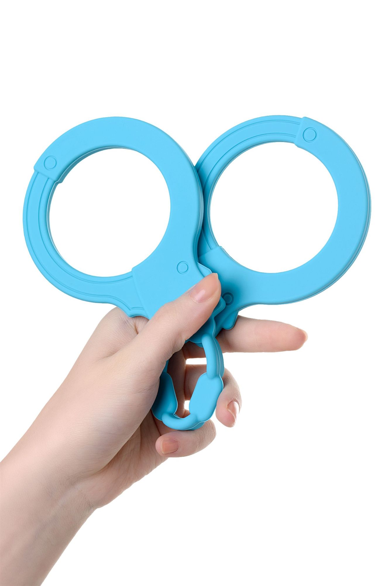 силиконовые наручники a-toys by toyfa celet, силикон, голубые, 33 см в Новом Уренгое