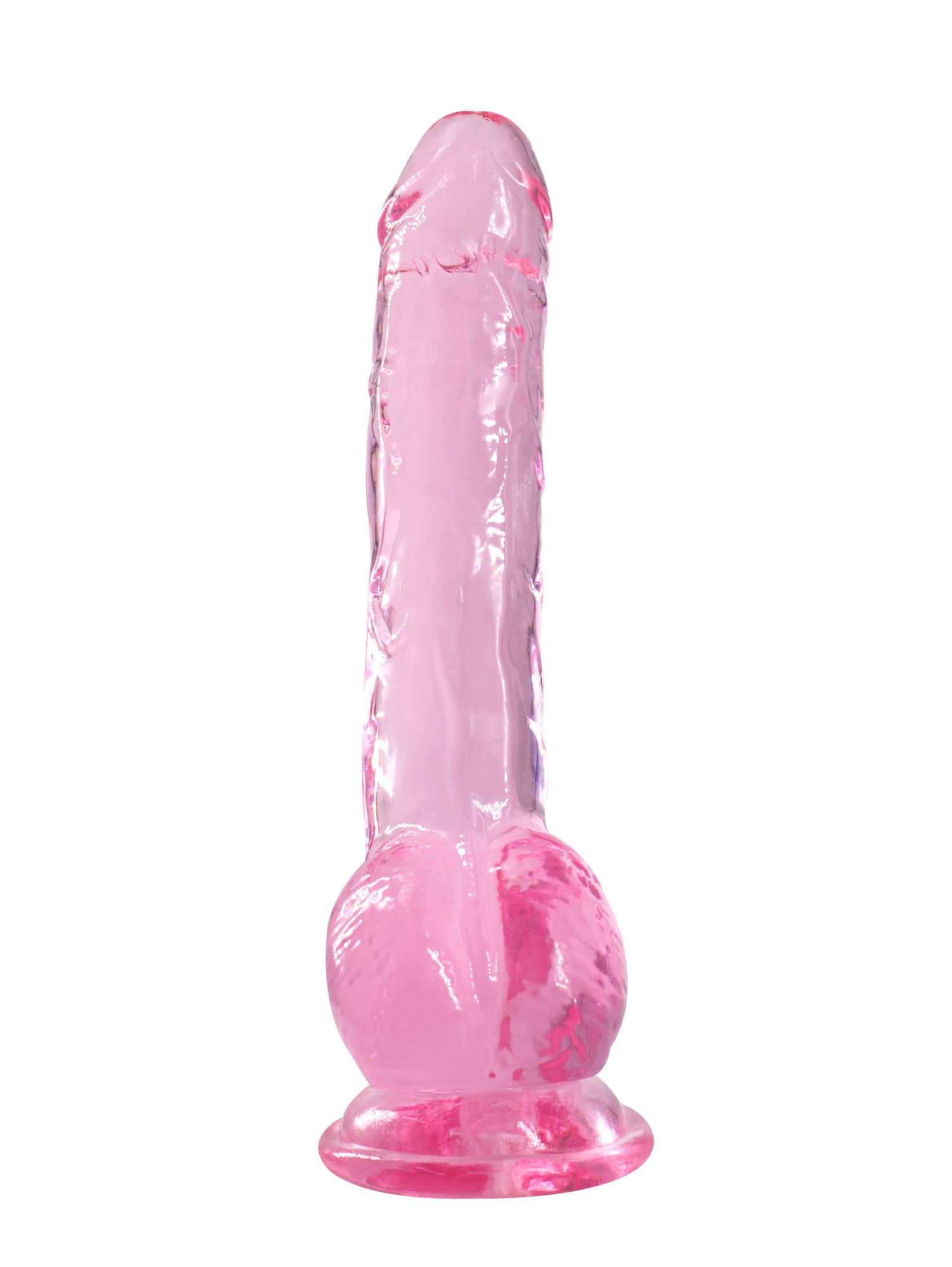 прозрачный дилдо intergalactic luminous pink 7086-01lola в Новом Уренгое