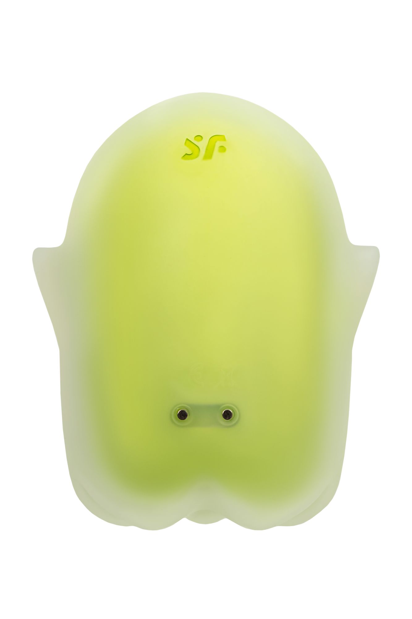 вакуум-волновой бесконтактный стимулятор клитора satisfyer glowing ghost, силикон, желтый, 8,4 см в Новом Уренгое