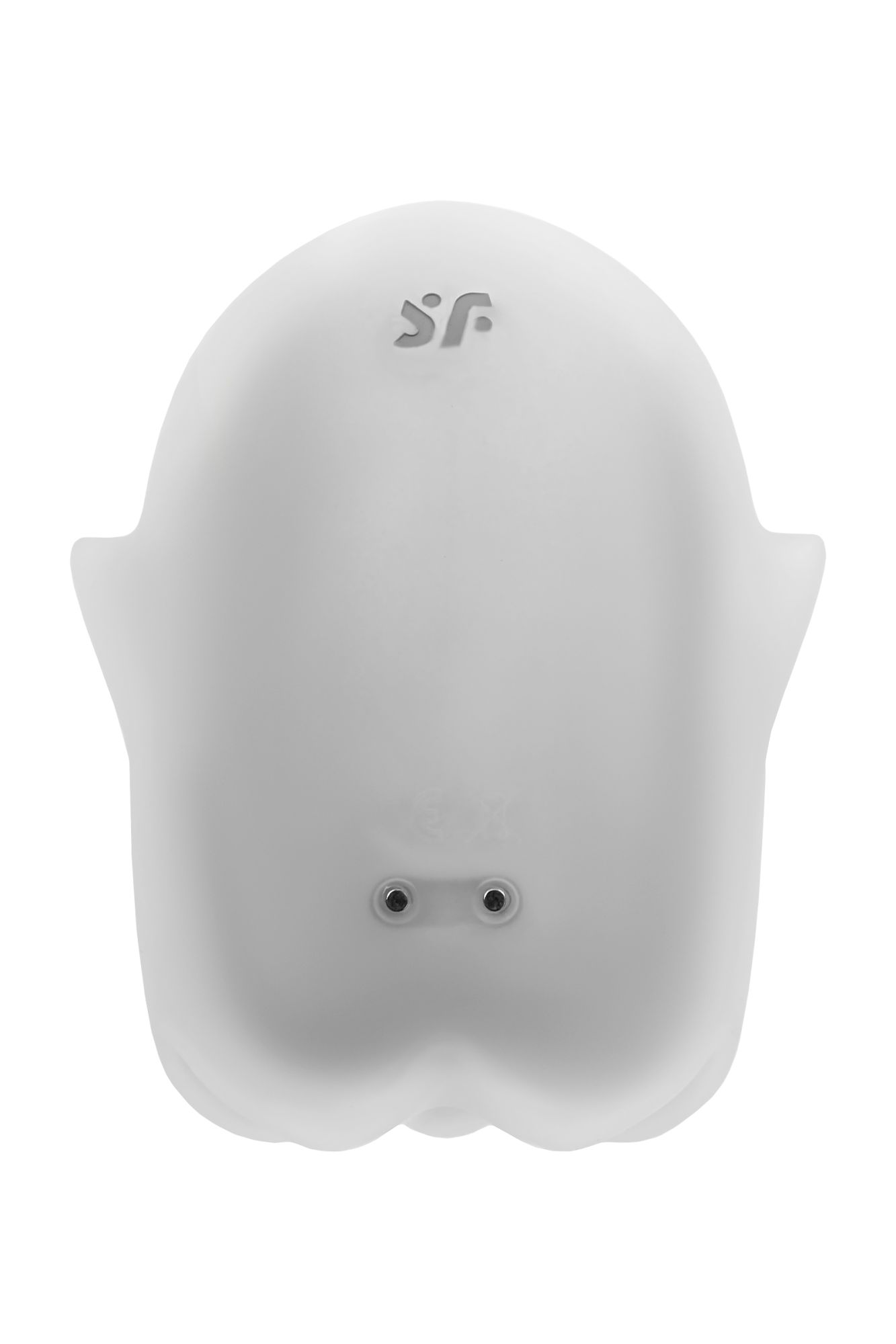 вакуум-волновой бесконтактный стимулятор клитора satisfyer glowing ghost, силикон, белый, 8,4 см в Новом Уренгое