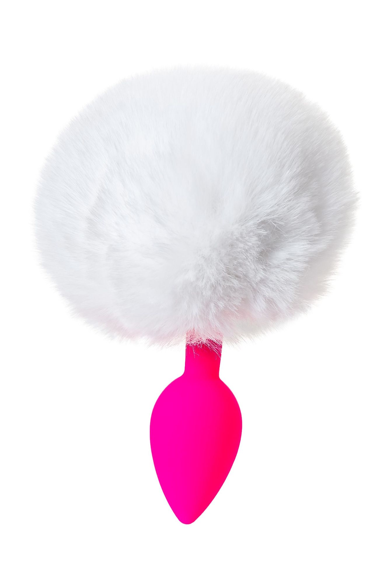 анальная втулка с хвостом todo by toyfa sweet bunny, силикон, розовая, 13 см, ø 2,8 см, 43 г в Новом Уренгое