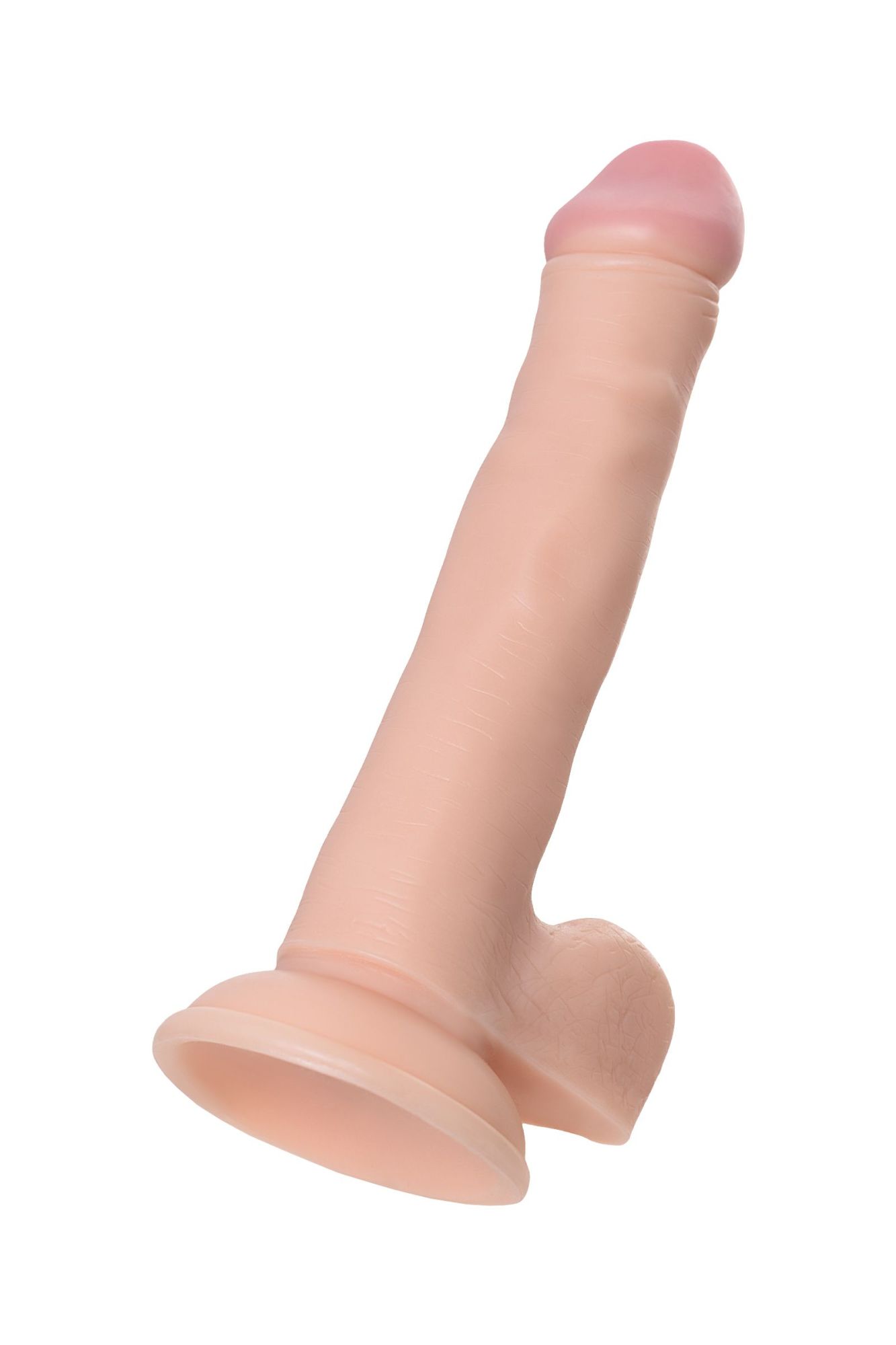 реалистичный фаллоимитатор toyfa realstick nude, pvc, телесный, 22,5 см в Новом Уренгое